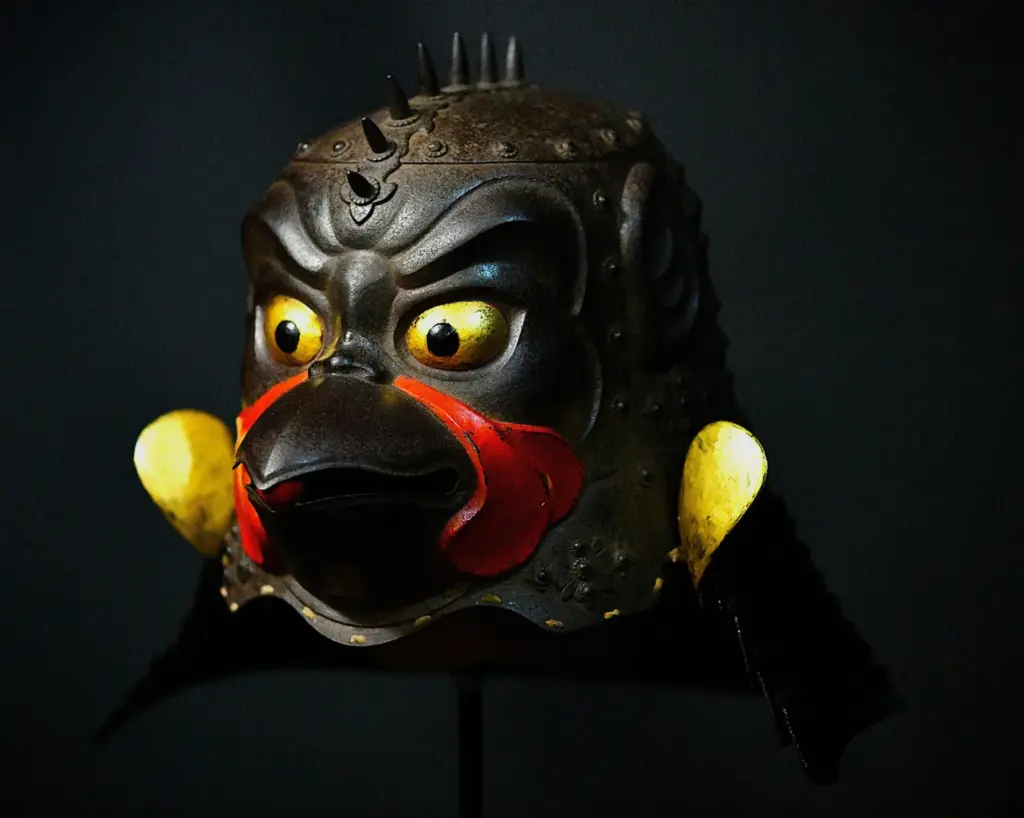 Rare samurai helmet