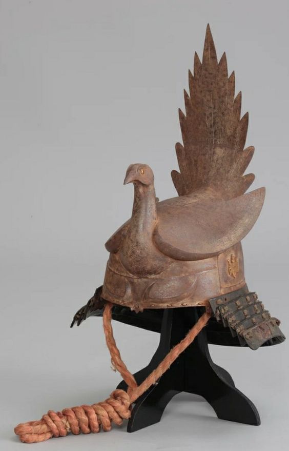 Gusoku pheasant kawari kabuto