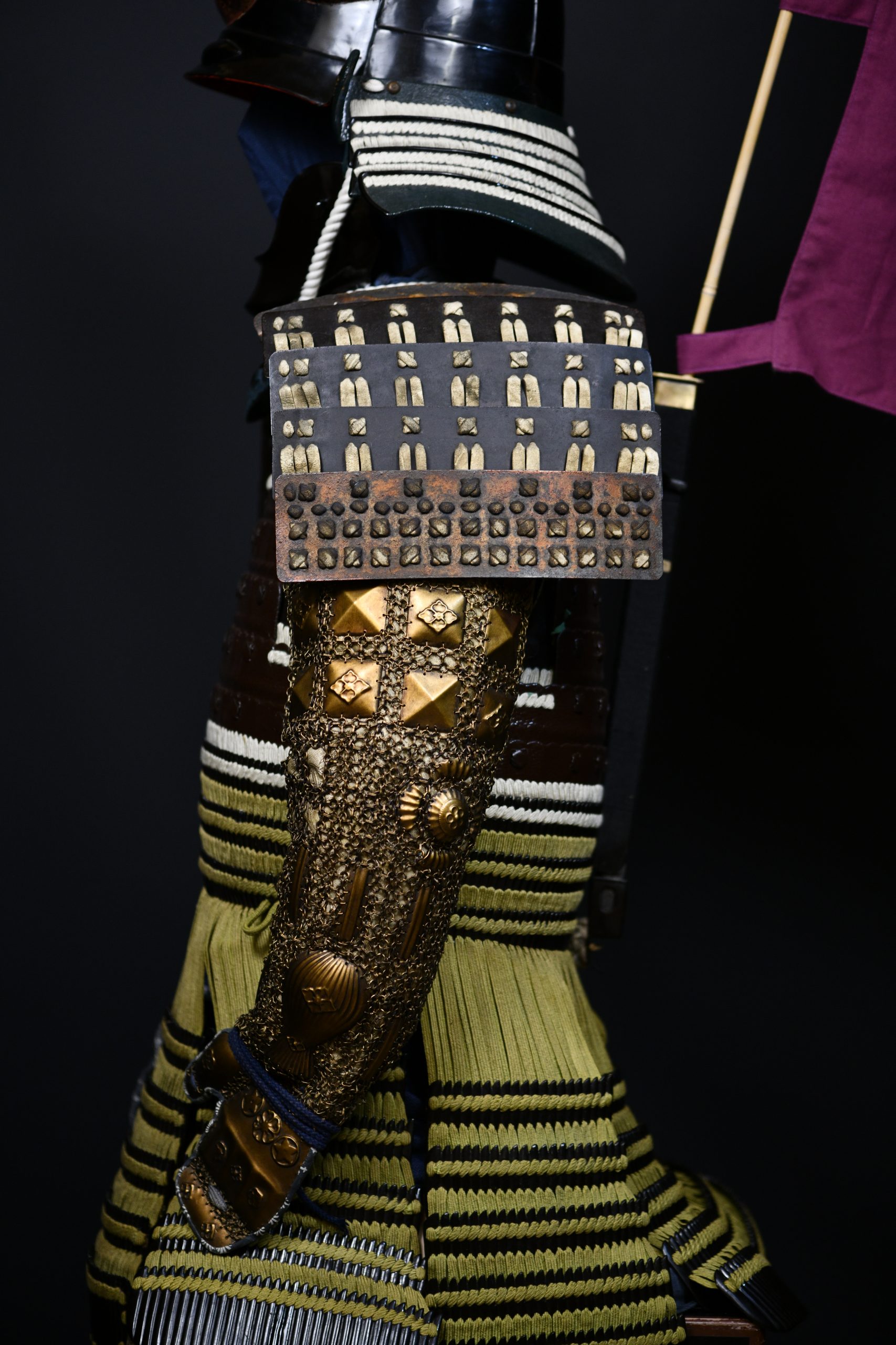 Gusoku pheasant kawari kabuto