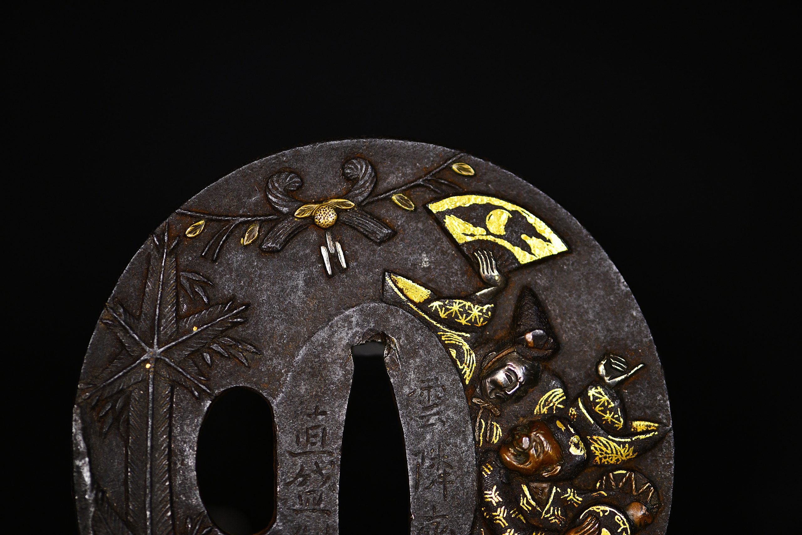 Marugata iron tsuba new year NBTHK hozon