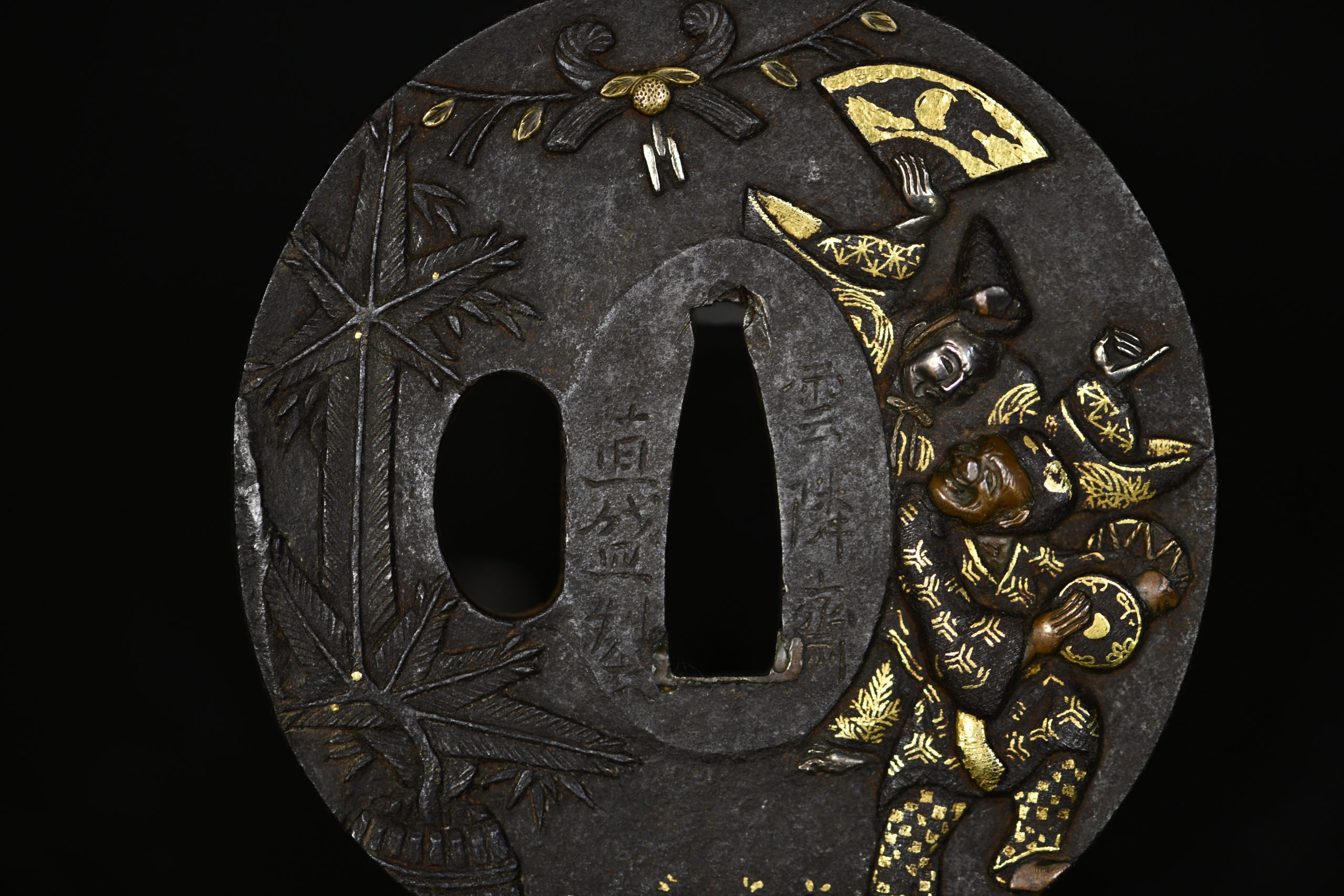 Marugata iron tsuba new year NBTHK hozon
