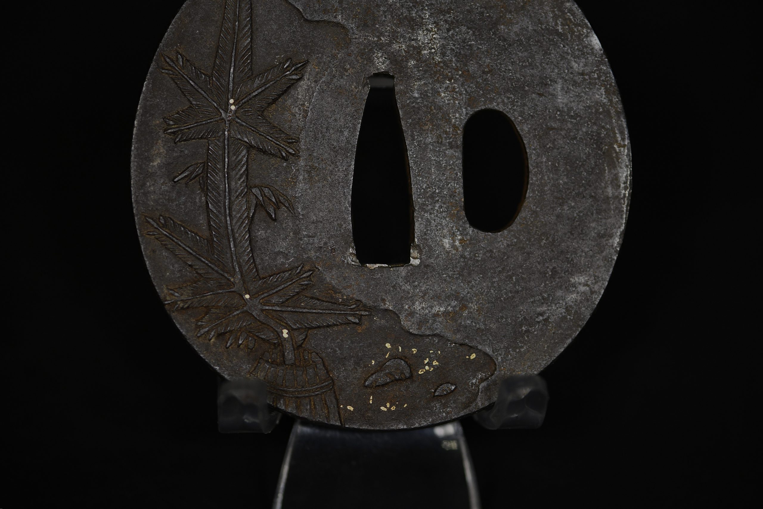 Marugata iron tsuba new year NBTHK hozon