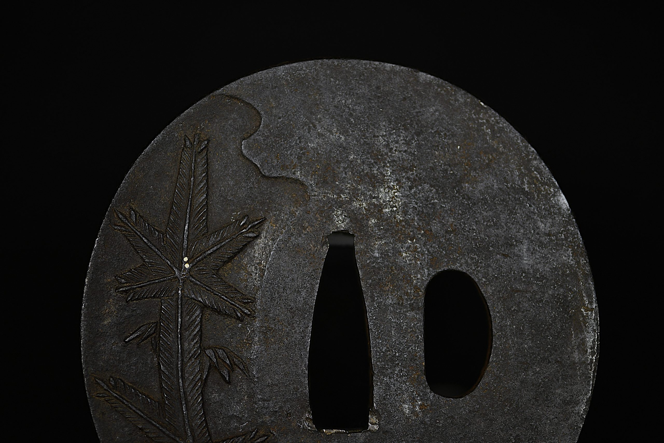Marugata iron tsuba new year NBTHK hozon