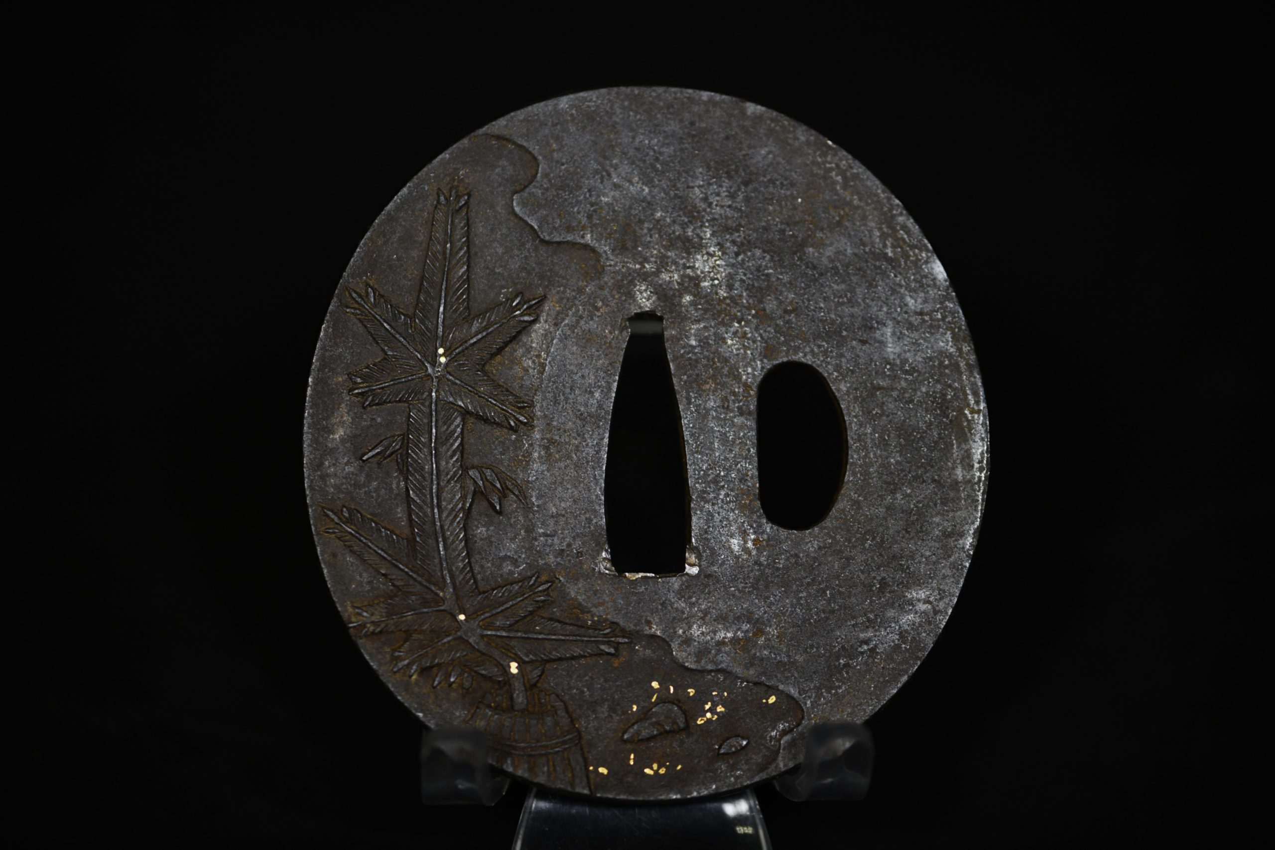 Marugata iron tsuba new year NBTHK hozon
