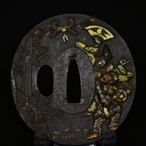 Marugata iron tsuba new year NBTHK hozon