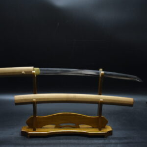 Wakizashi Horimono in Shirasaya