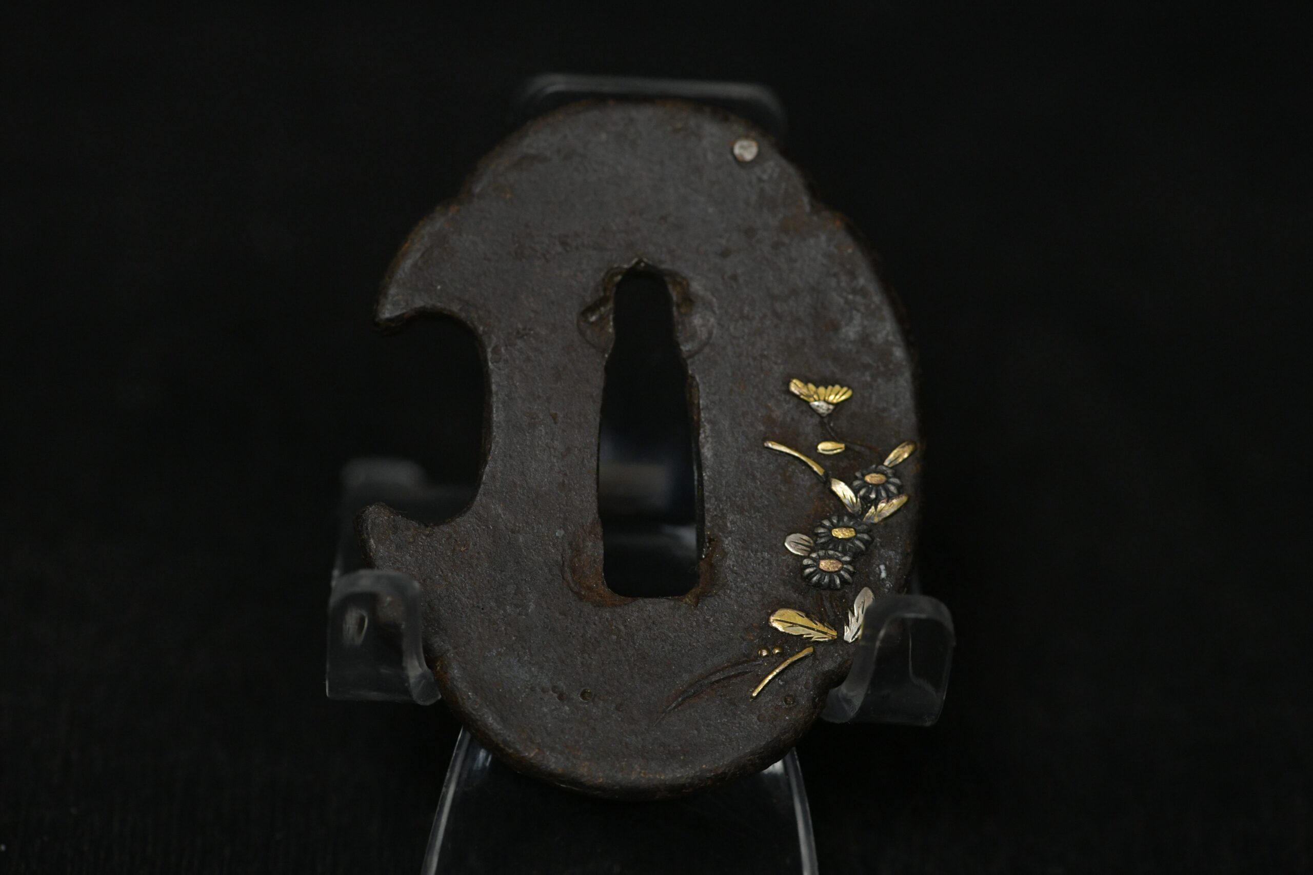 Mokko Iron Flowers tsuba