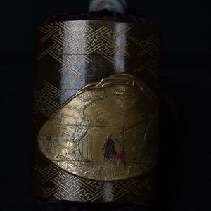 Inro makie shibayama kinoko
