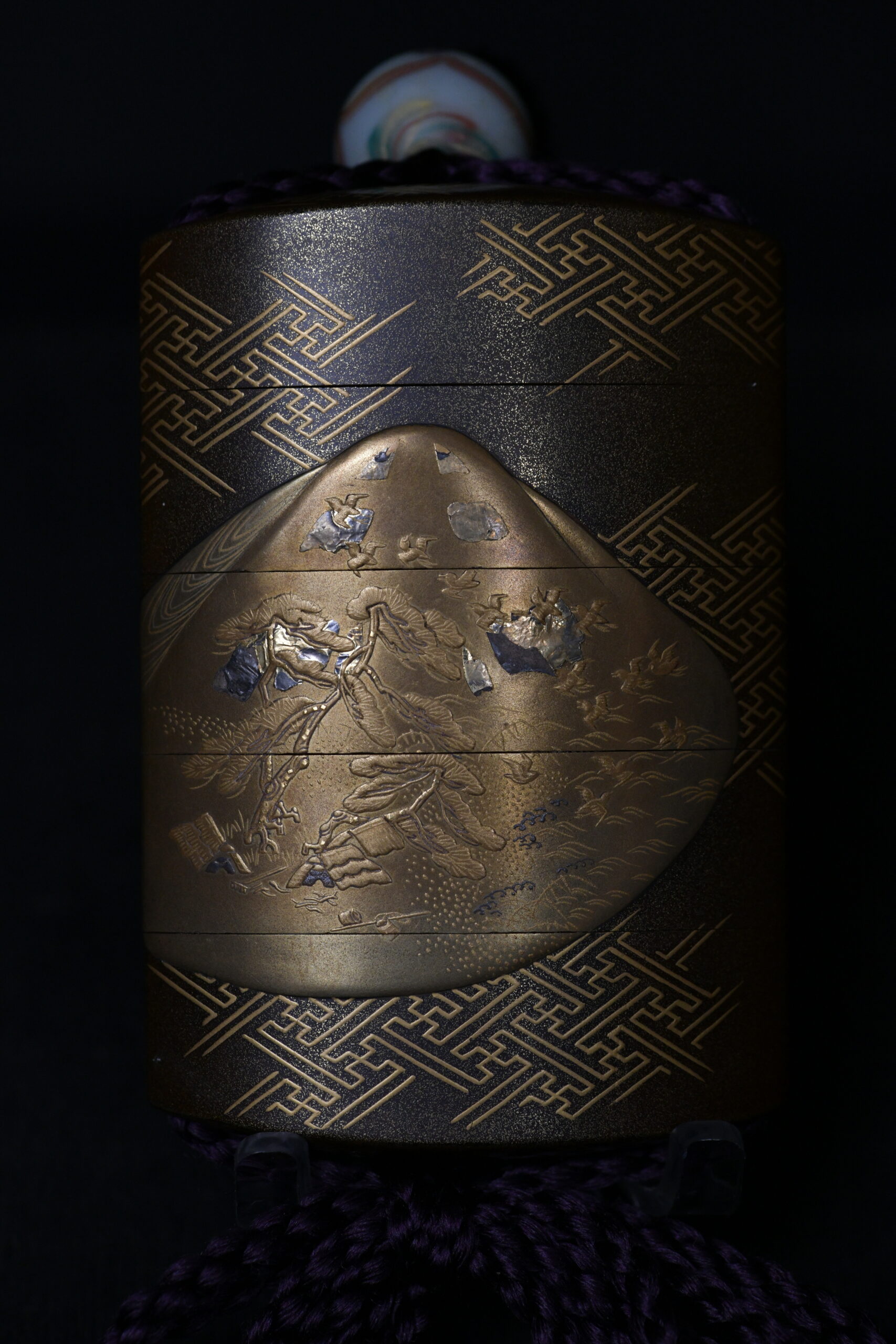Inro makie shibayama kinoko