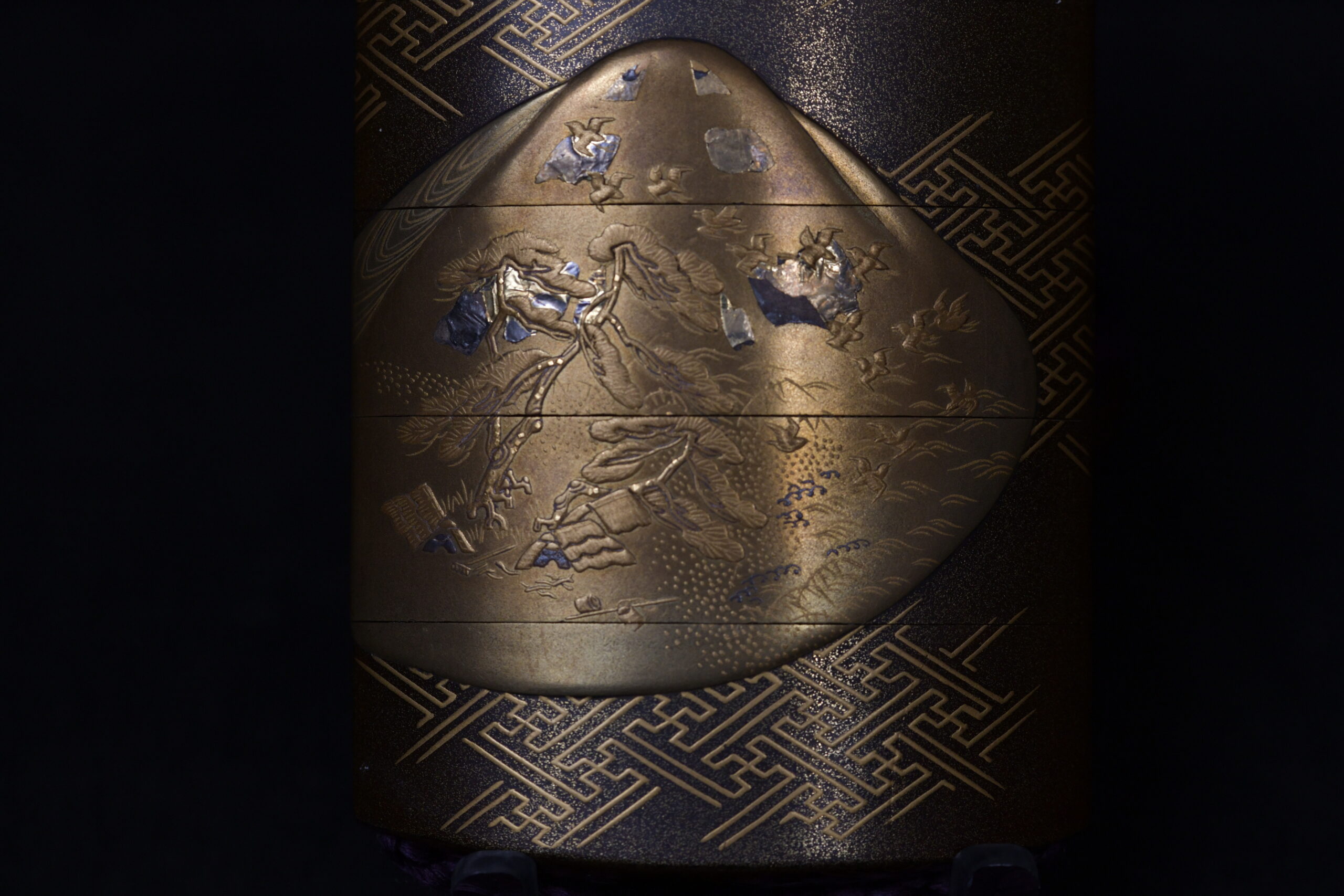 Inro makie shibayama kinoko