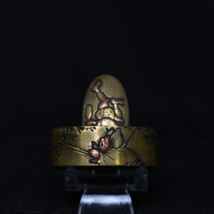 Fuchi Kashira Bronce Oni