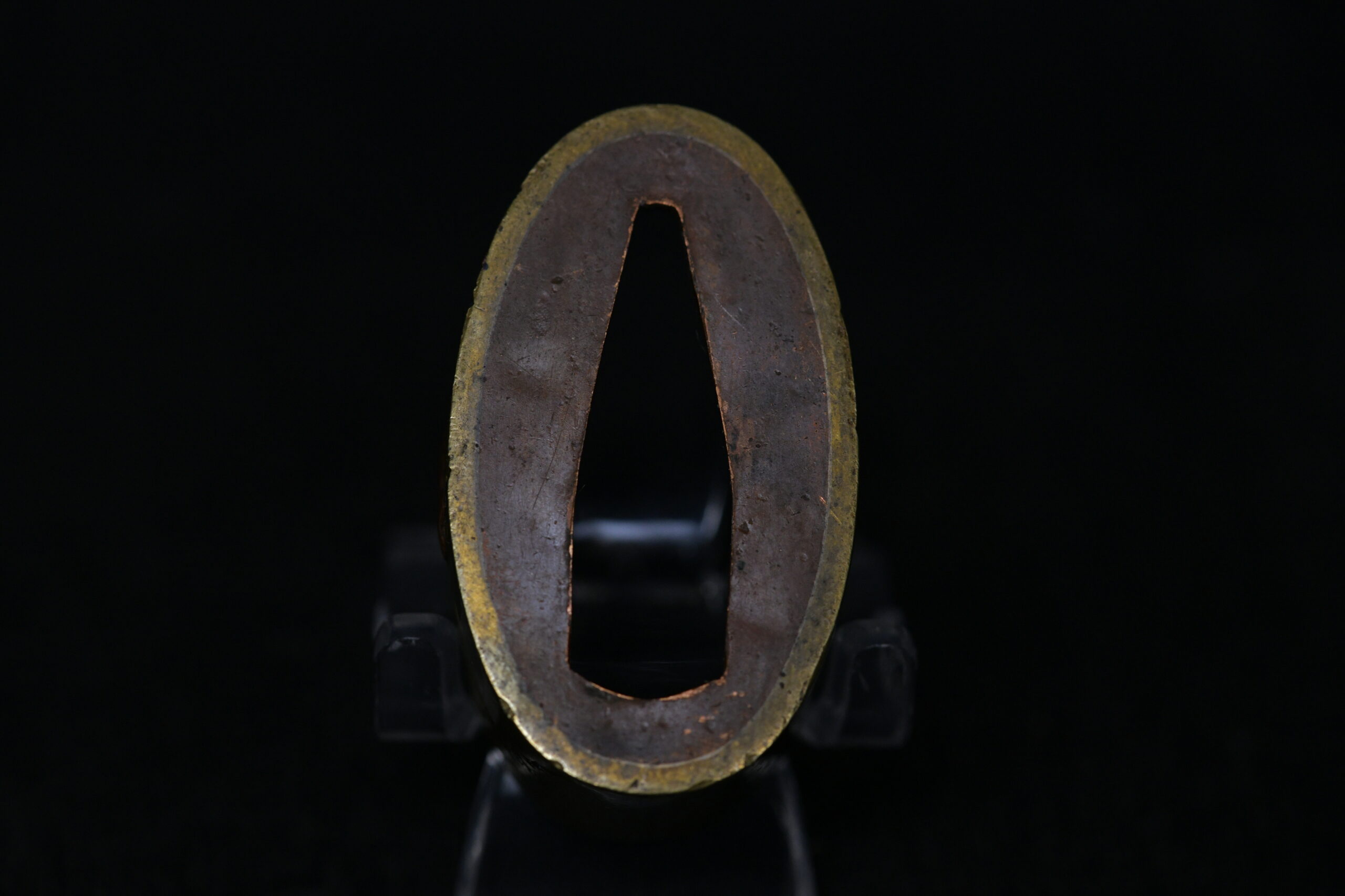 Fuchi Kashira Bronce Oni
