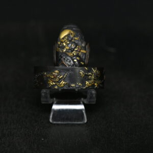 Fuchi kashira shakudo scene