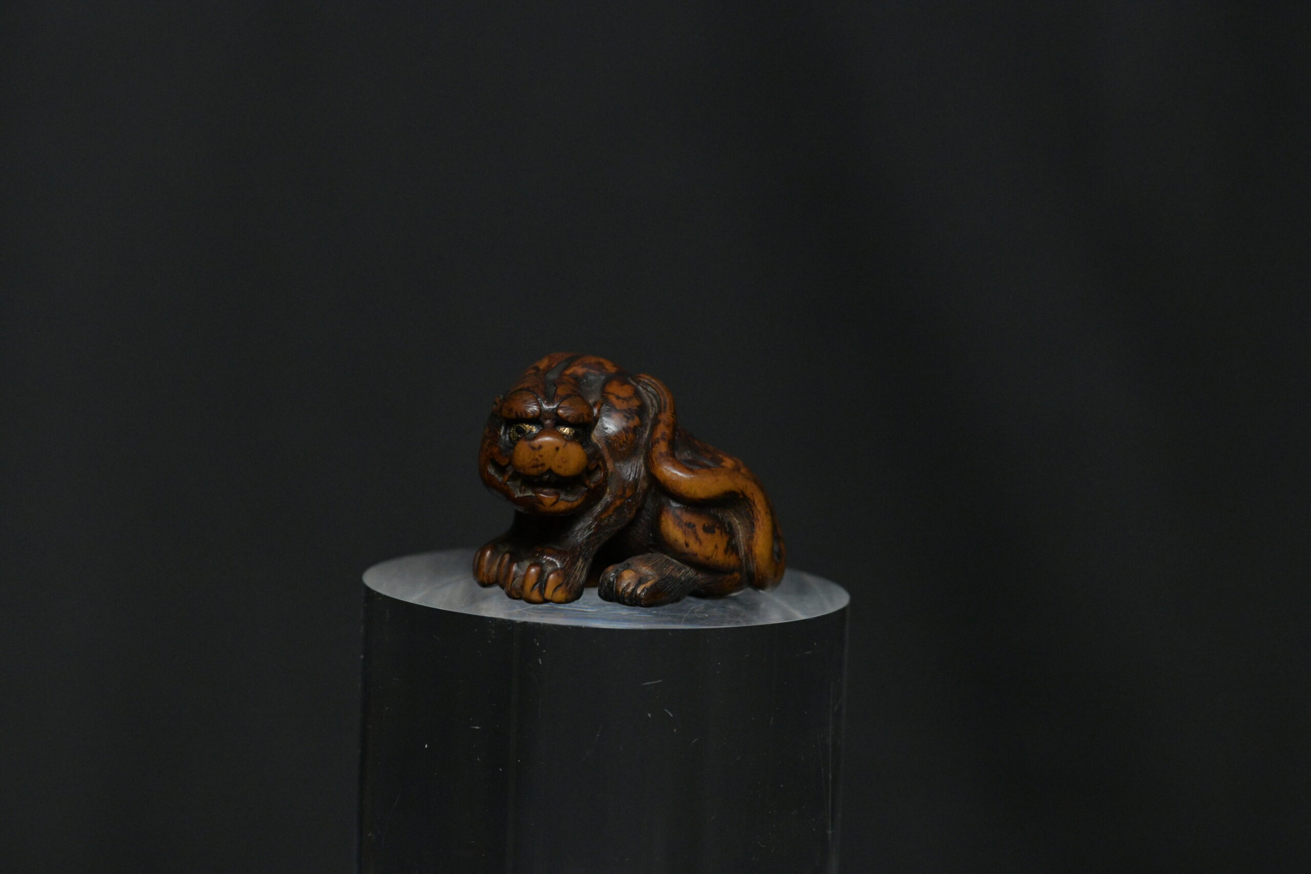 Netsuke tiger wood