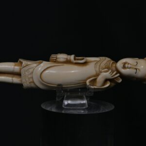 Okimono court noble ivory
