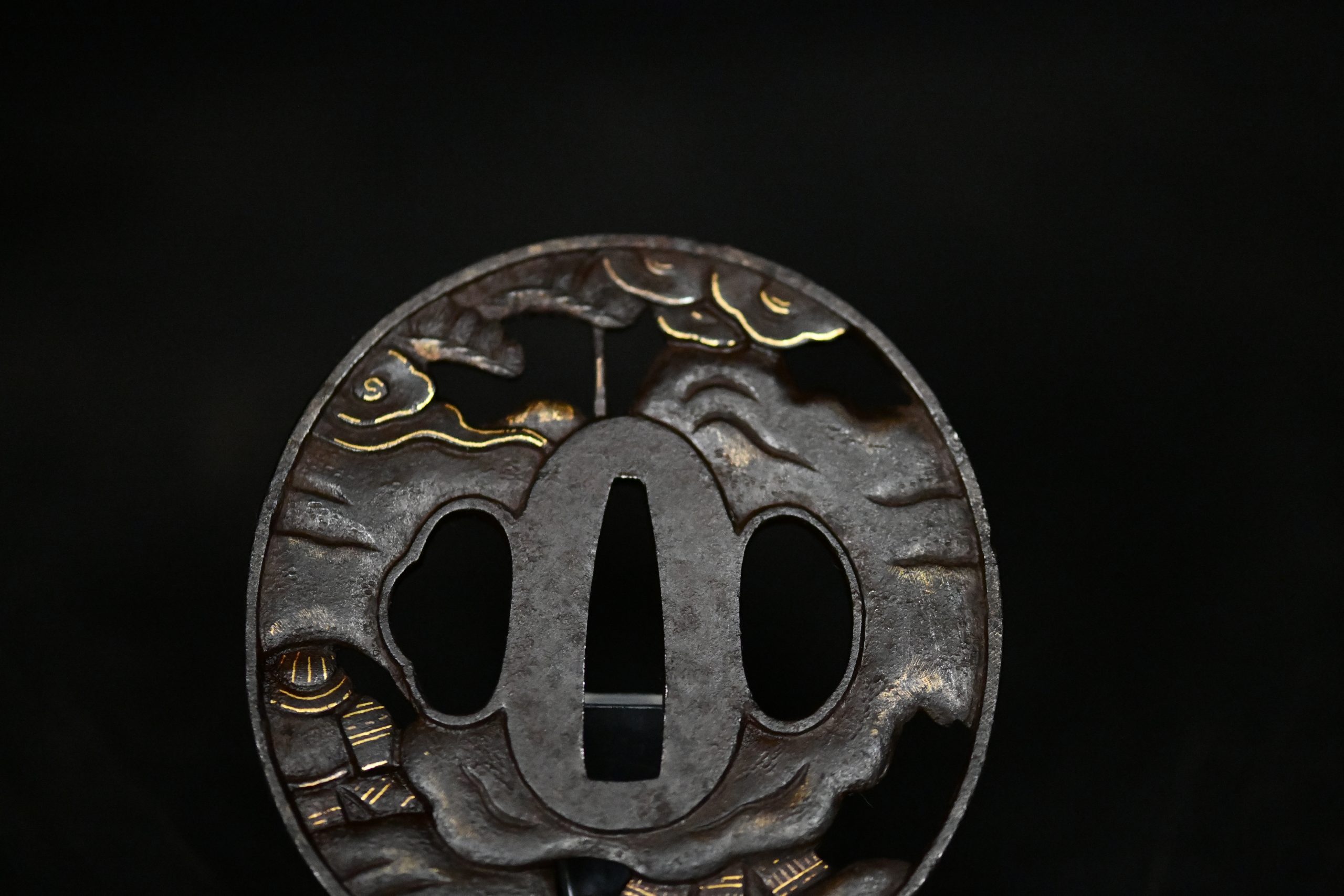 Marugata Tsuba signed Shoten School - Image 4