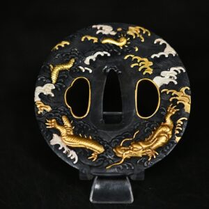 Dragon tsuba a vendre