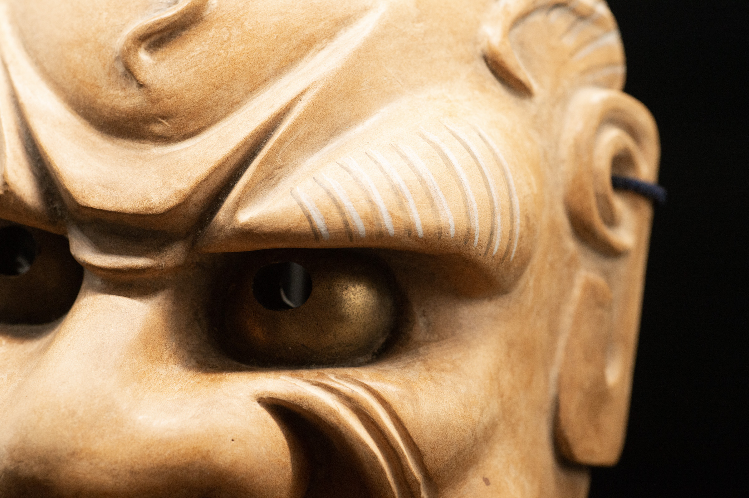 Akujyo-Beshimi Noh mask
