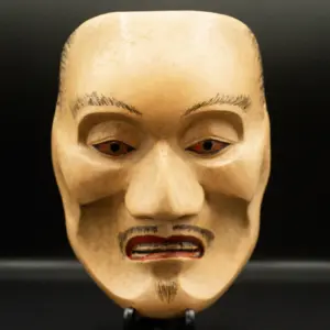 Noh mask yase otoko