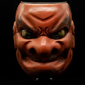 Noh mask kumasaka
