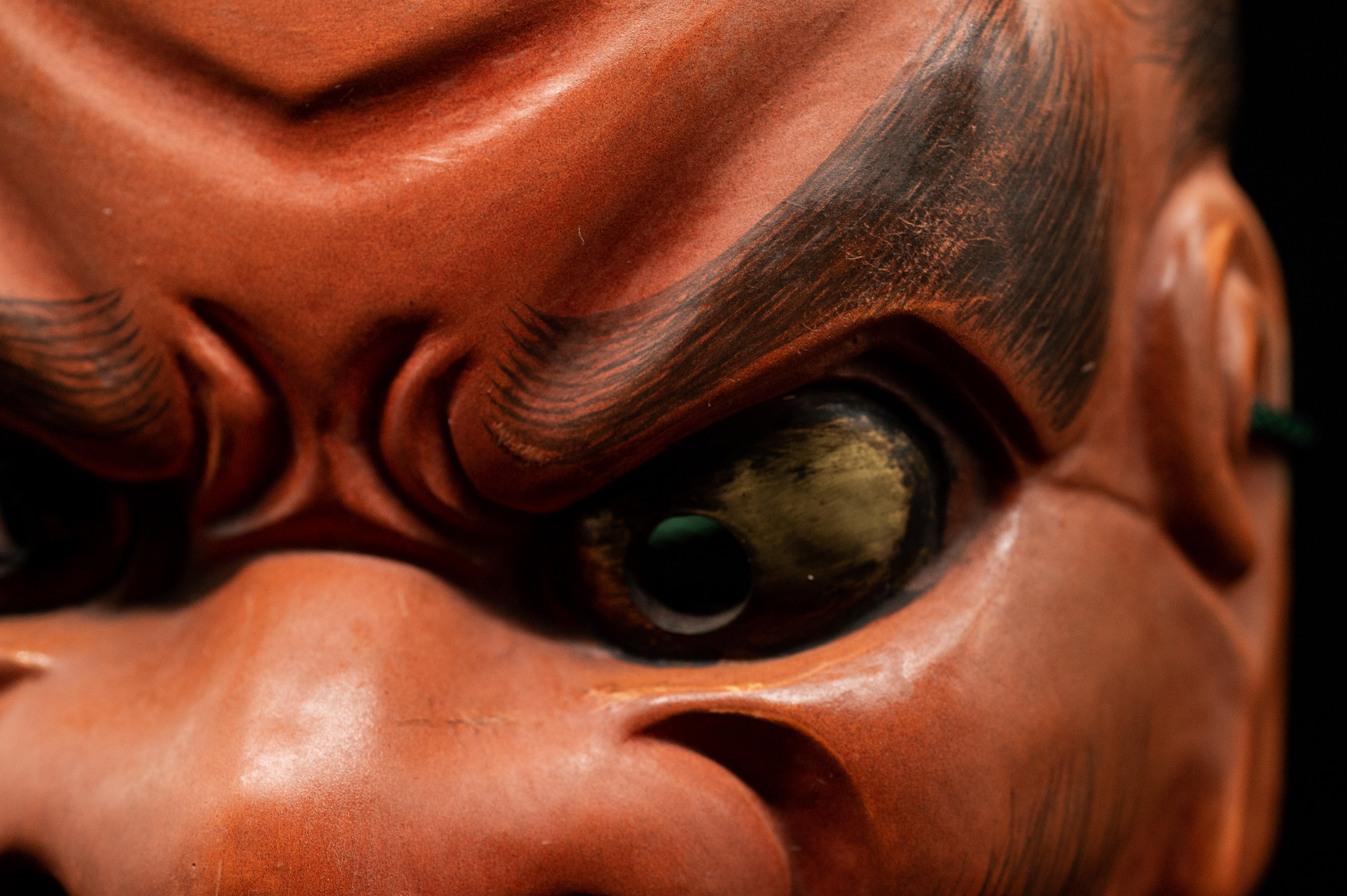 Kumasaka noh mask