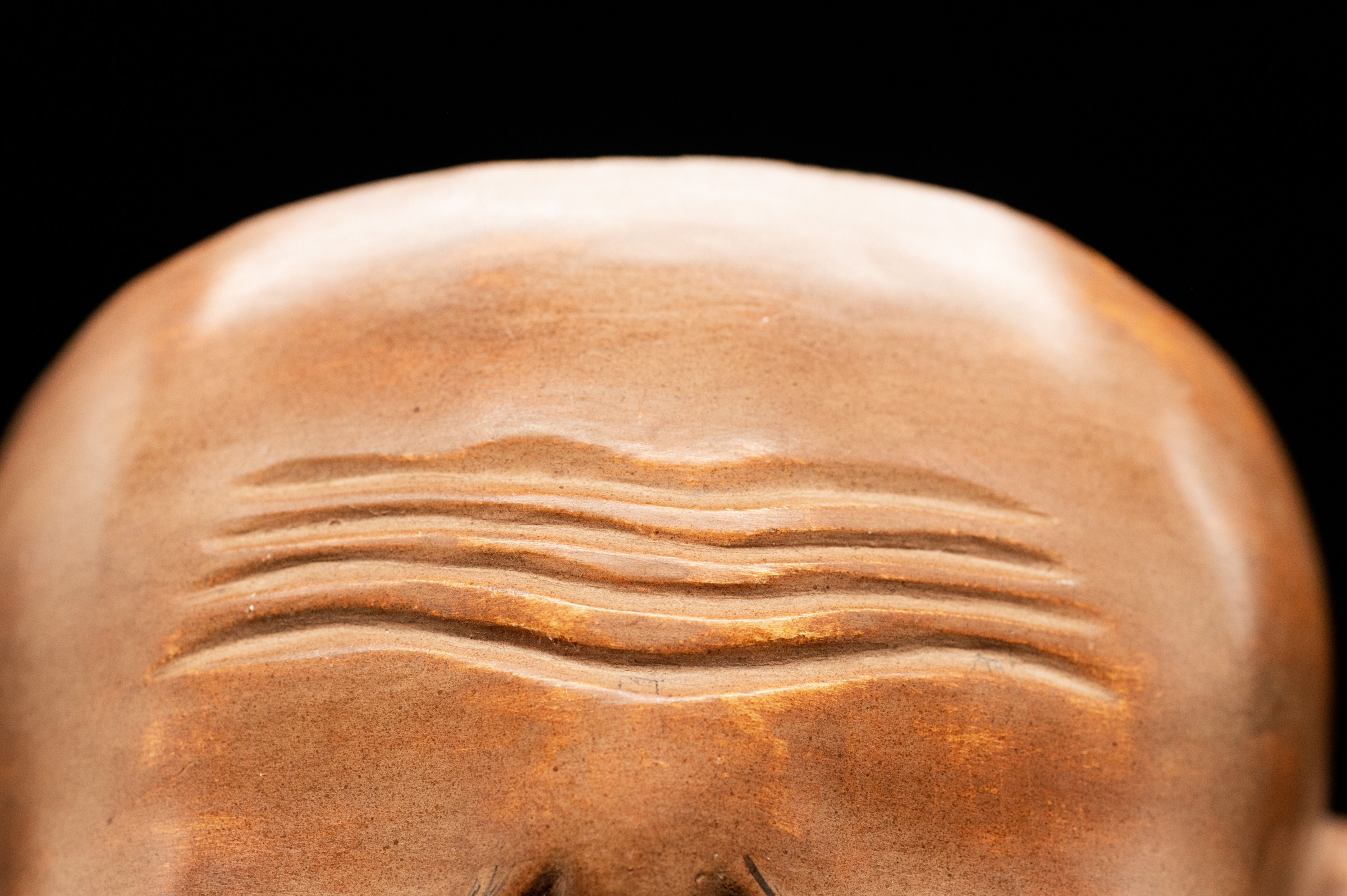 Noh mask usobuki