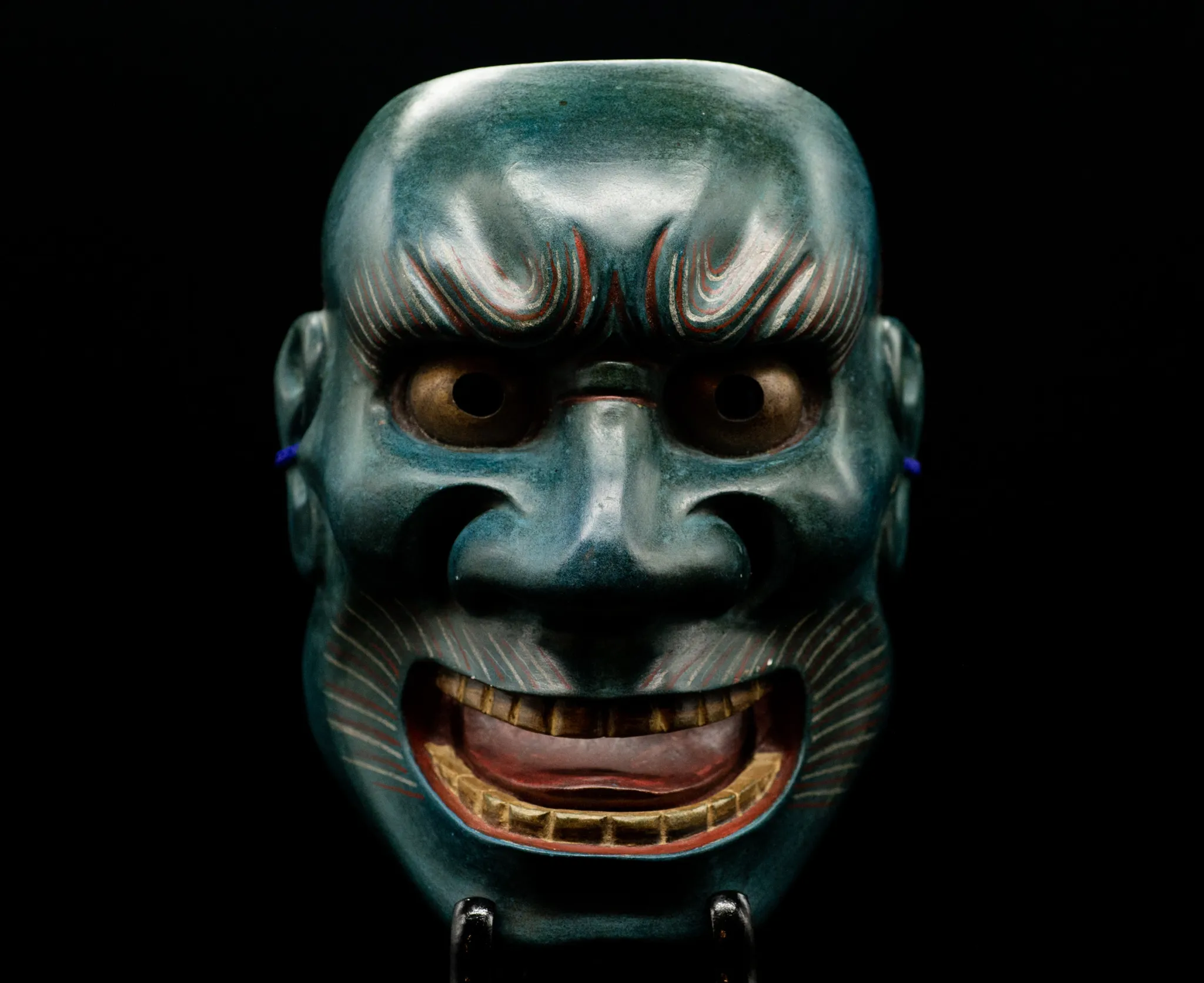 Noh mask ikazuchi