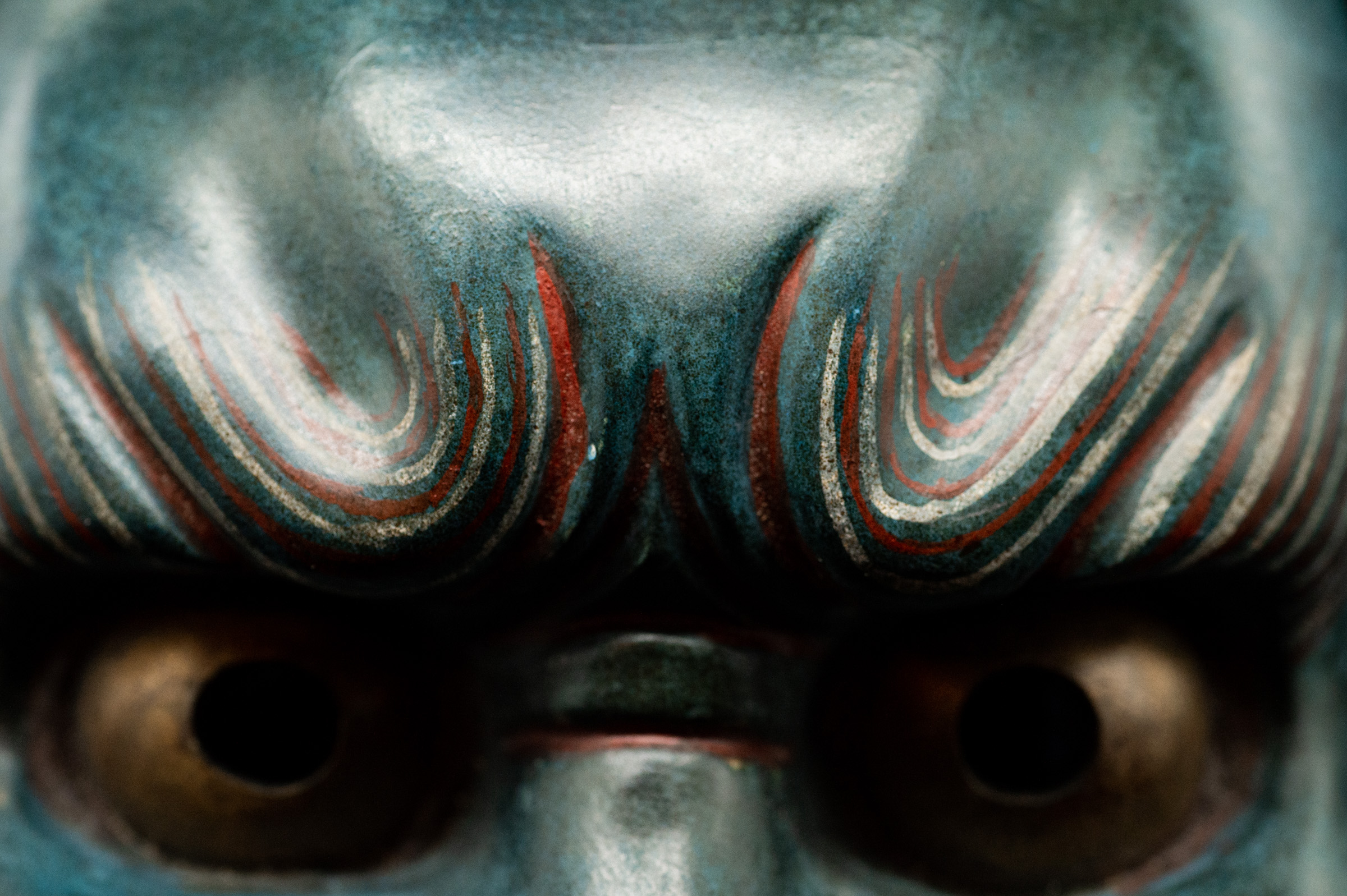 Noh mask ikazuchi