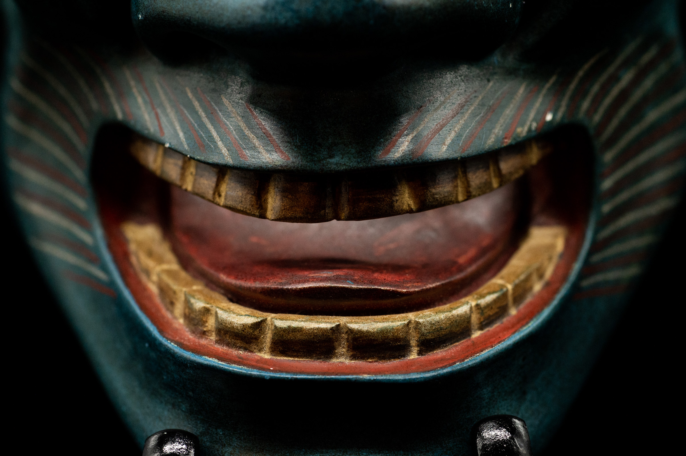 Noh mask ikazuchi