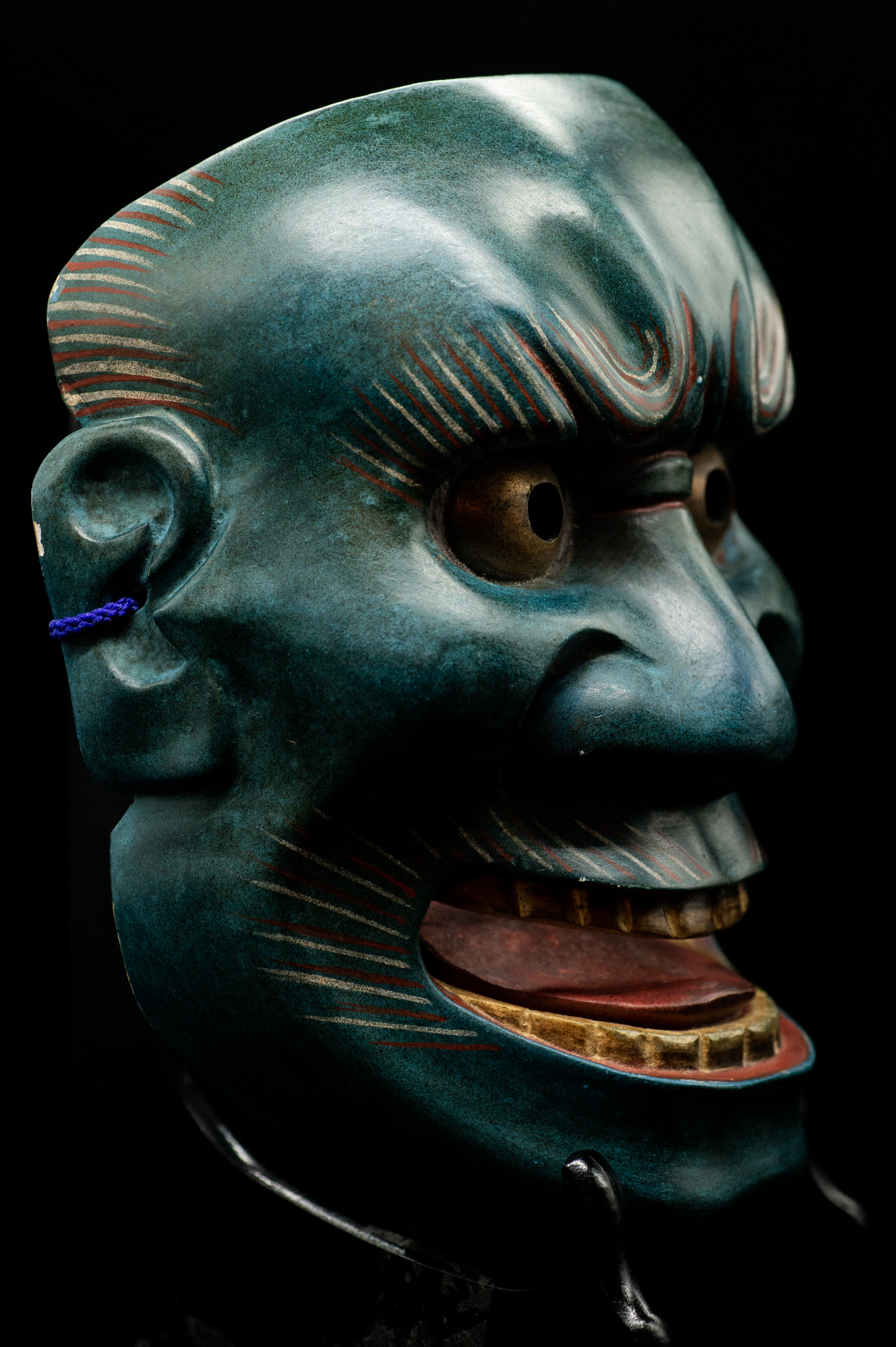 Noh mask ikazuchi