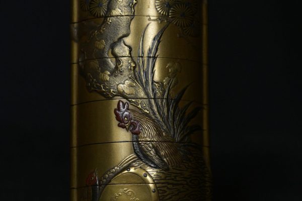 Inro Rooster and hen