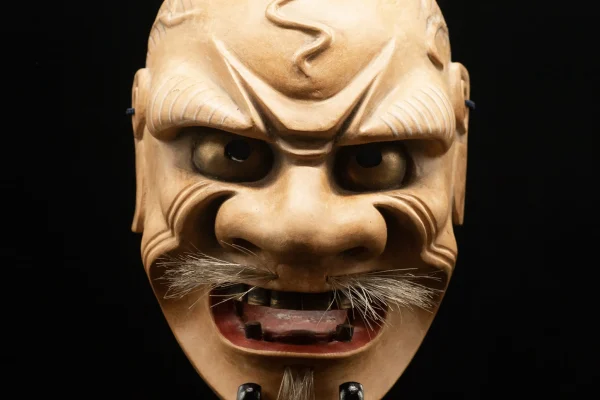 Noh mask Beshimi Akujo